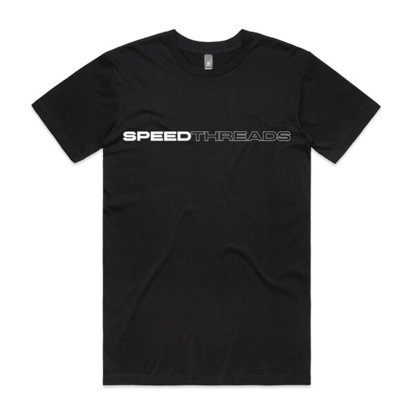 Speed Threads Overtake Tee - Arctic White Print Thumbnail