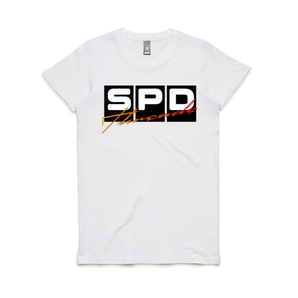Speed Threads JDM Tee (Womens) - Speed Orange Print Thumbnail