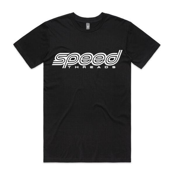 Speed Threads Apex Tee - Arctic White Print Thumbnail