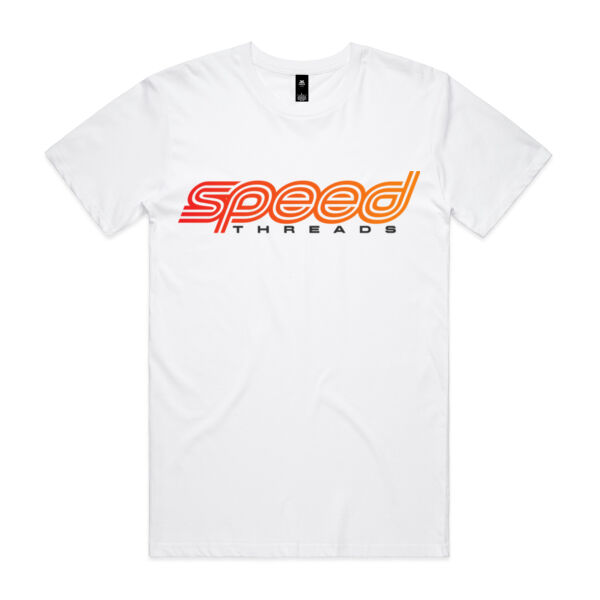 Speed Threads Apex Tee - Flame Orange Print Thumbnail