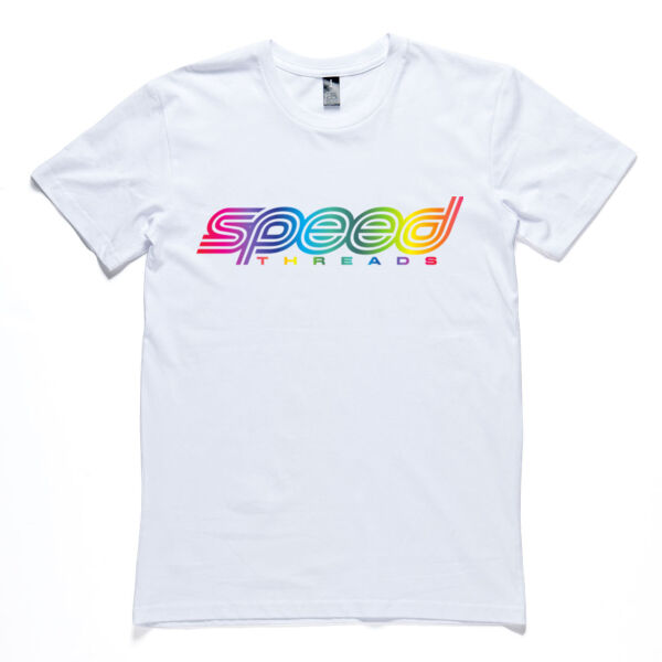 Speed Threads Apex Tee - Rainbow Road Print Thumbnail