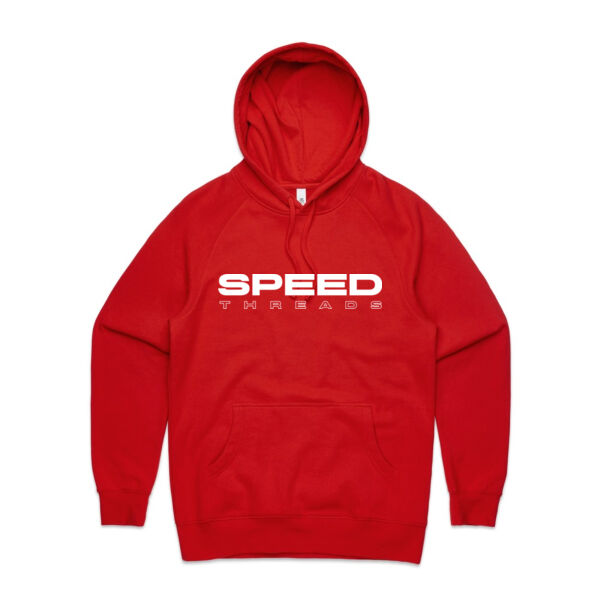 Speed Threads Podium Hoodie - Arctic White Print Thumbnail