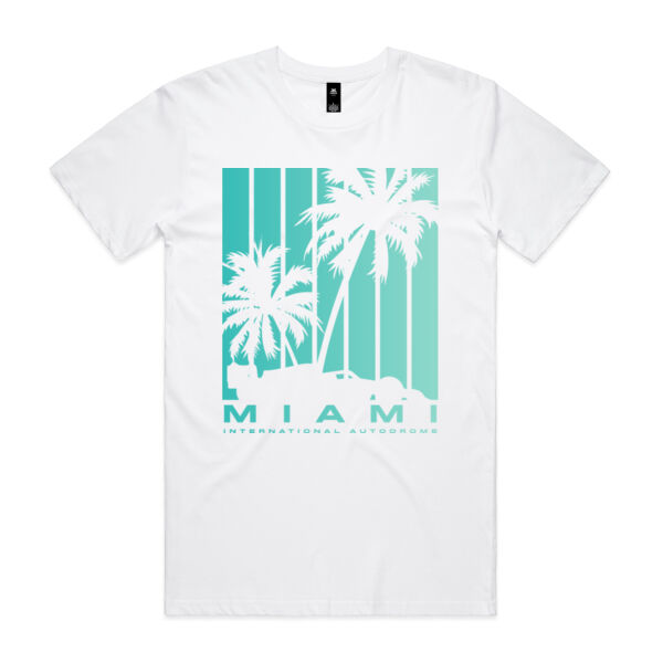 Miami International Autodrome - Jet Jade Print Thumbnail