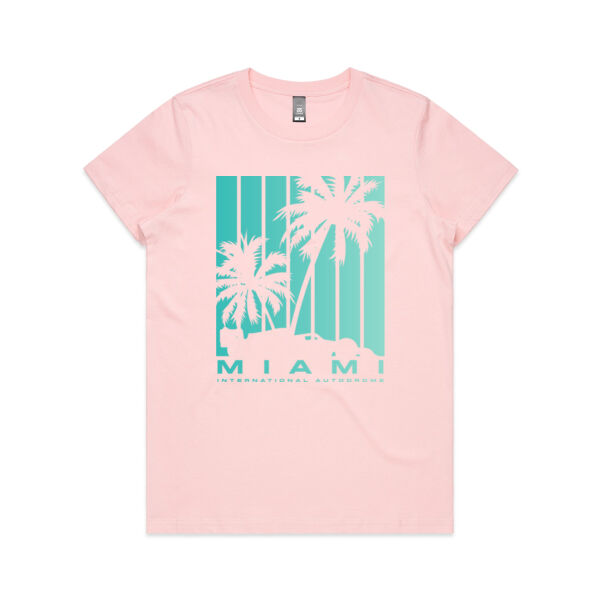 Miami International Autodrome (Womens) - Jet Jade Print Thumbnail