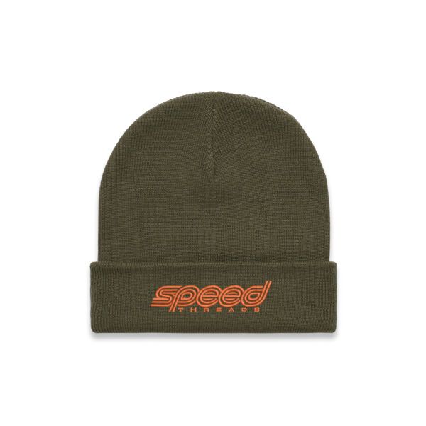 Speed Threads Apex Beanie - Flame Orange Thread Thumbnail