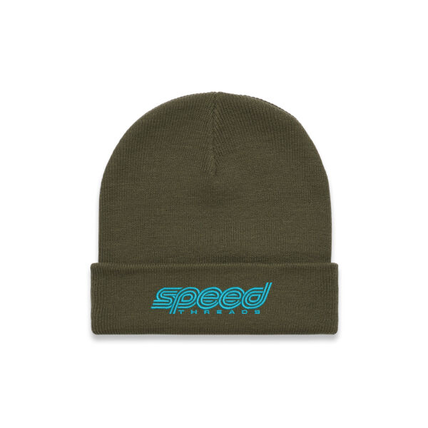 Speed Threads Apex Beanie - Jet Jade Thread Thumbnail