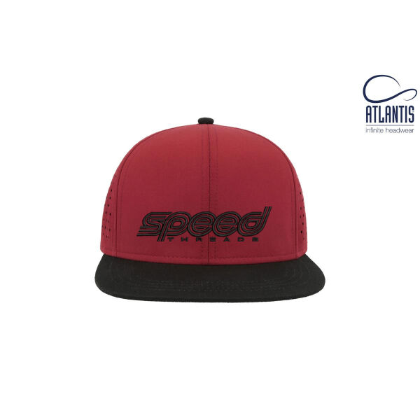 Speed Threads Apex Bank Cap - Hyper Black Thread Thumbnail